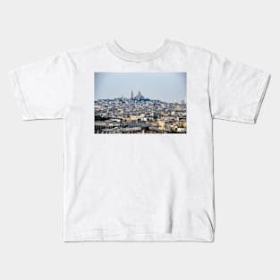 Paris Skyline Kids T-Shirt